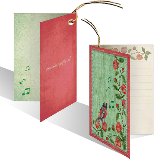 Kadokaartje Vrolijke Vogel