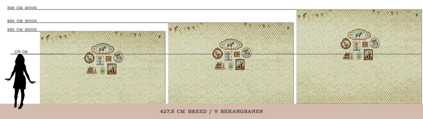 Wallpaper Wieber 'Light' <427.5 cm wide>