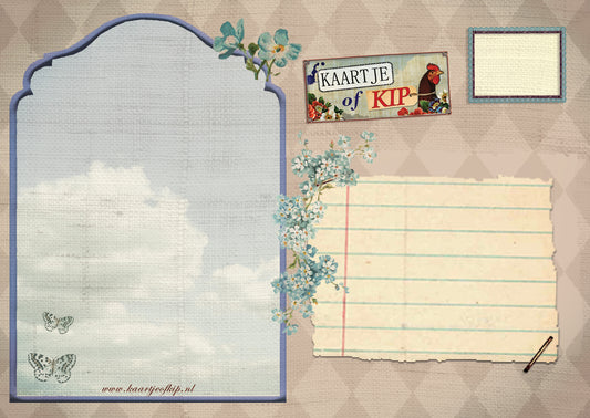 Ansichtkaart Ezel Wagen