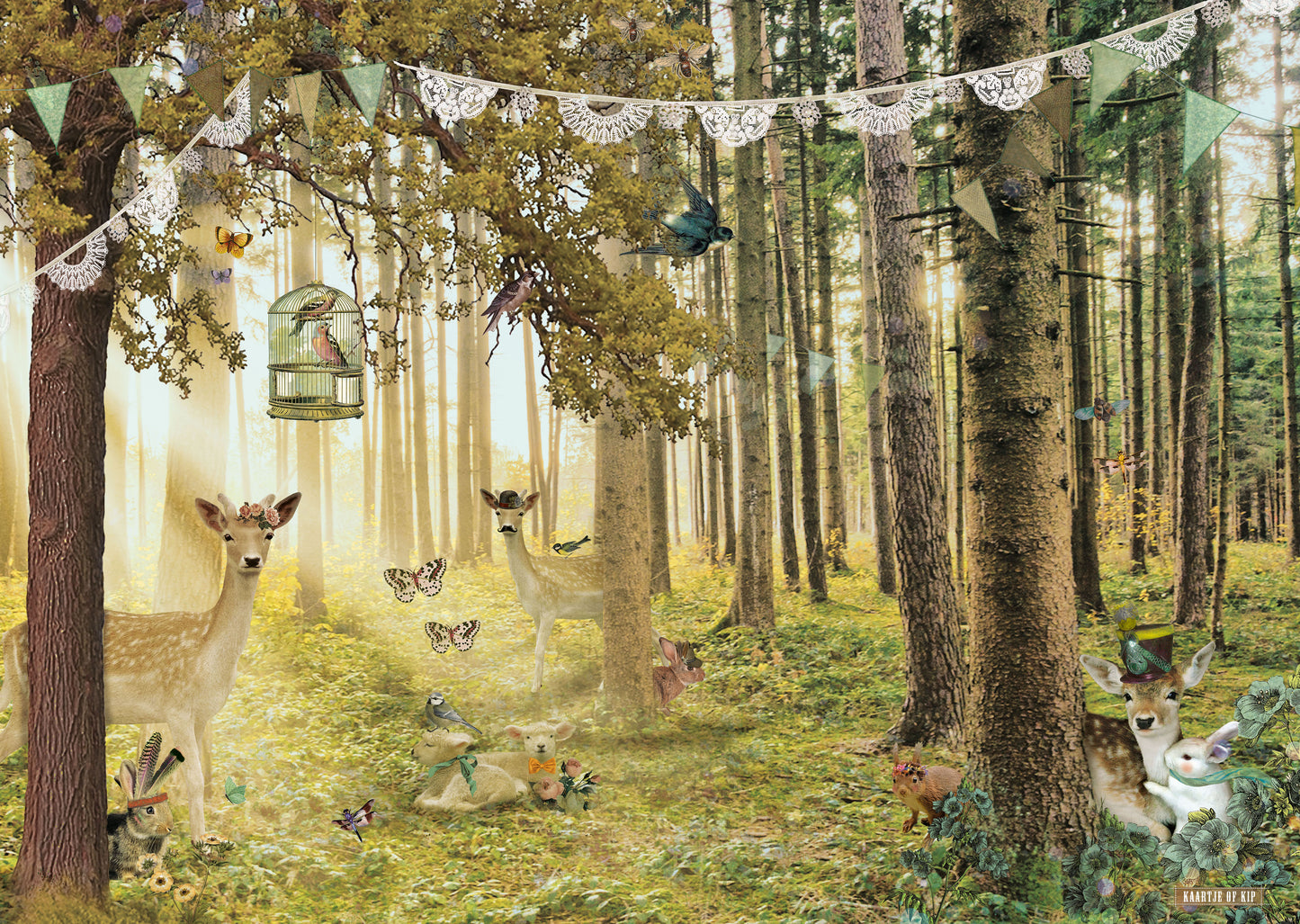 Poster Animal Forest