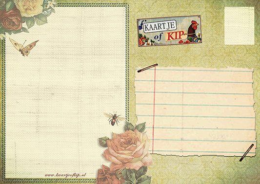 Ansichtkaart Hertjes