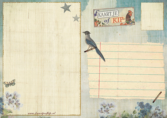 Ansichtkaart Hoera een Zoon!