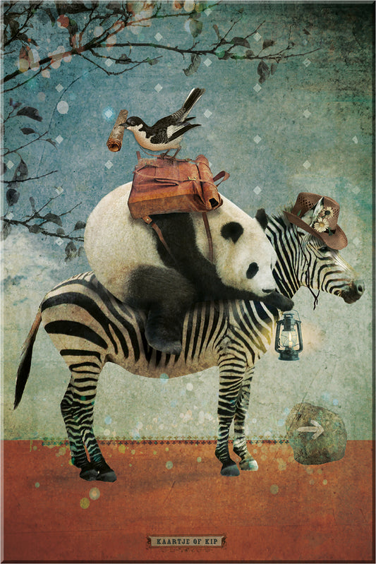 Magneet 10x15 cm "Panda"