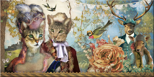 Magneet 10x20 cm 'Romantisch'