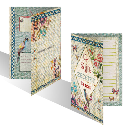 Luxe wenskaart 'Op z'n zachts gezegd'