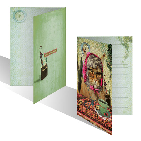 Luxe wenskaart Opoepoes