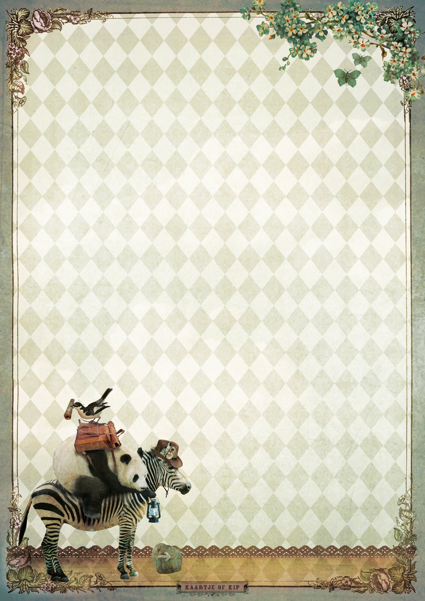 A4 Panda Notepad