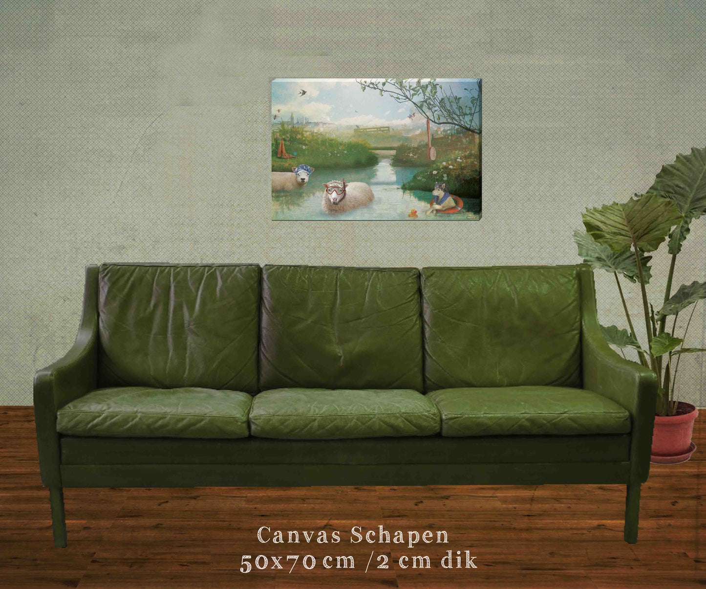 Canvas Schapen