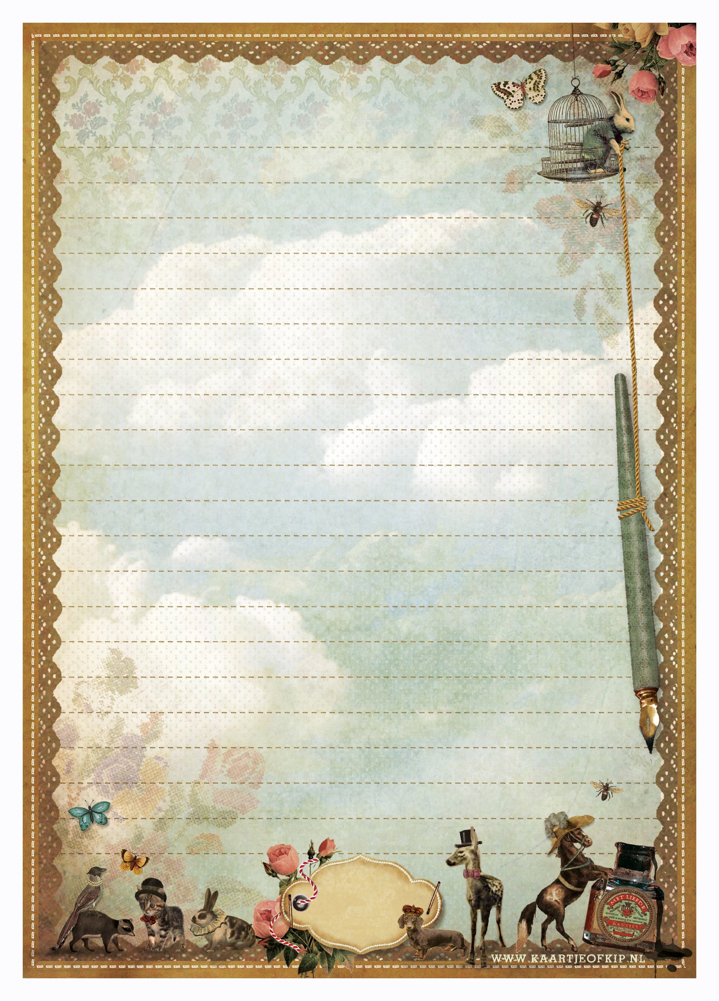 A5 Notepad 'Writing Pad'