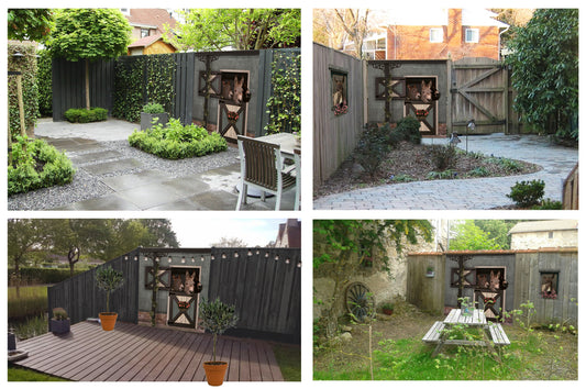 Schuttingzeil Ezels 'Blauw'