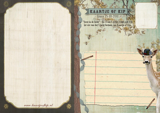 Ansichtkaart Feest in de Lucht