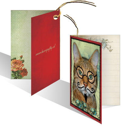 Kadokaartje Bril Poes