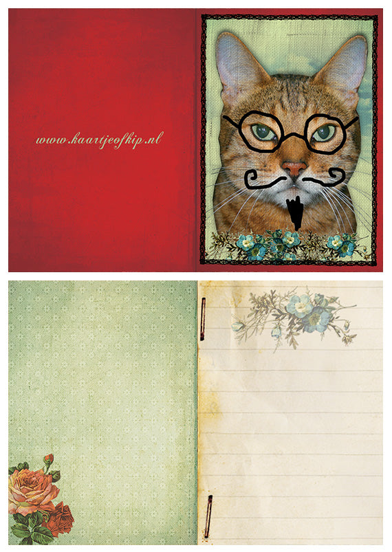 Kadokaartje Bril Poes