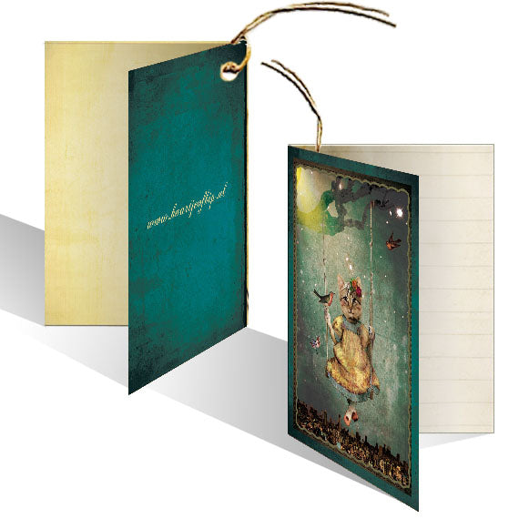 Kadokaartje Schommelpoesje