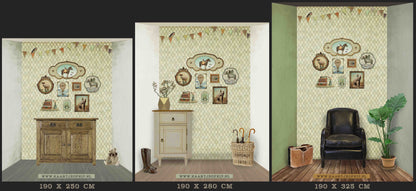 Behang Wieber 'Licht' <190 cm breed>