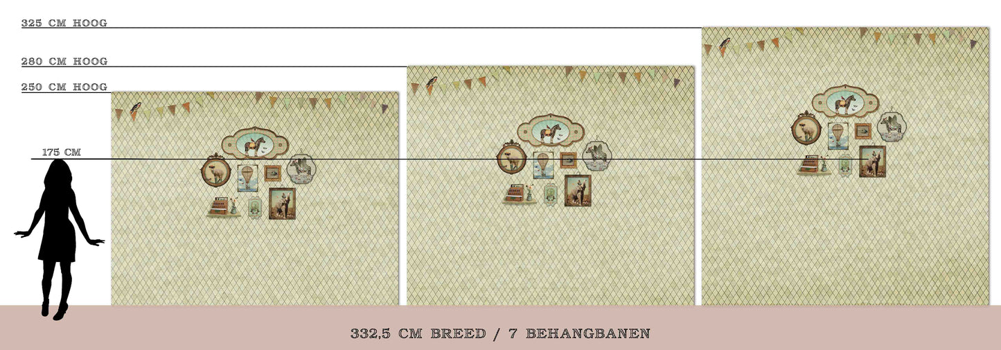 Behang Wieber 'Licht' <332,5 cm breed>