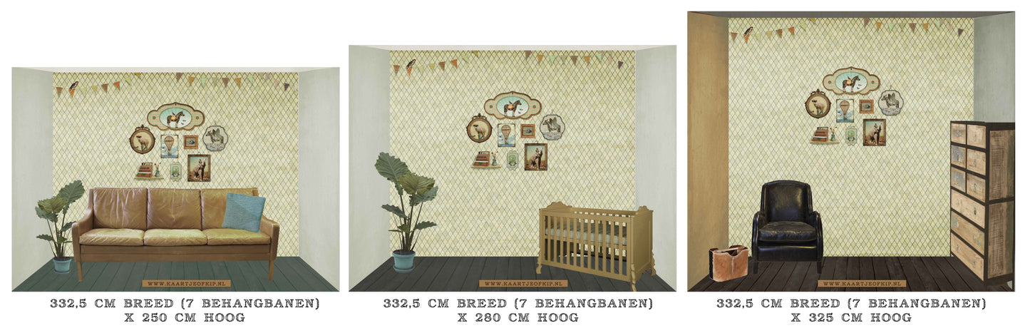 Behang Wieber 'Licht' <332,5 cm breed>