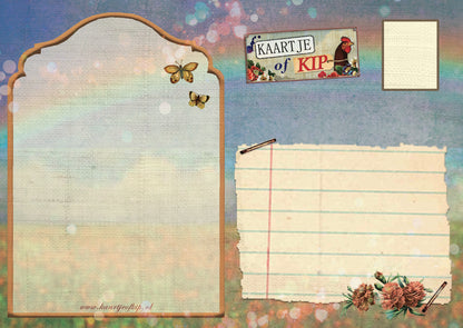 Ansichtkaart Hippie's