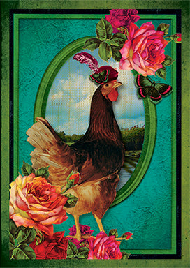 Kadokaartje Hippe Kip