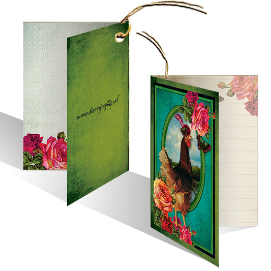 Kadokaartje Hippe Kip