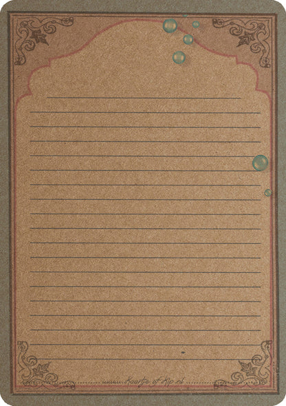 A5 Kraft Prent 'Badderkikker'