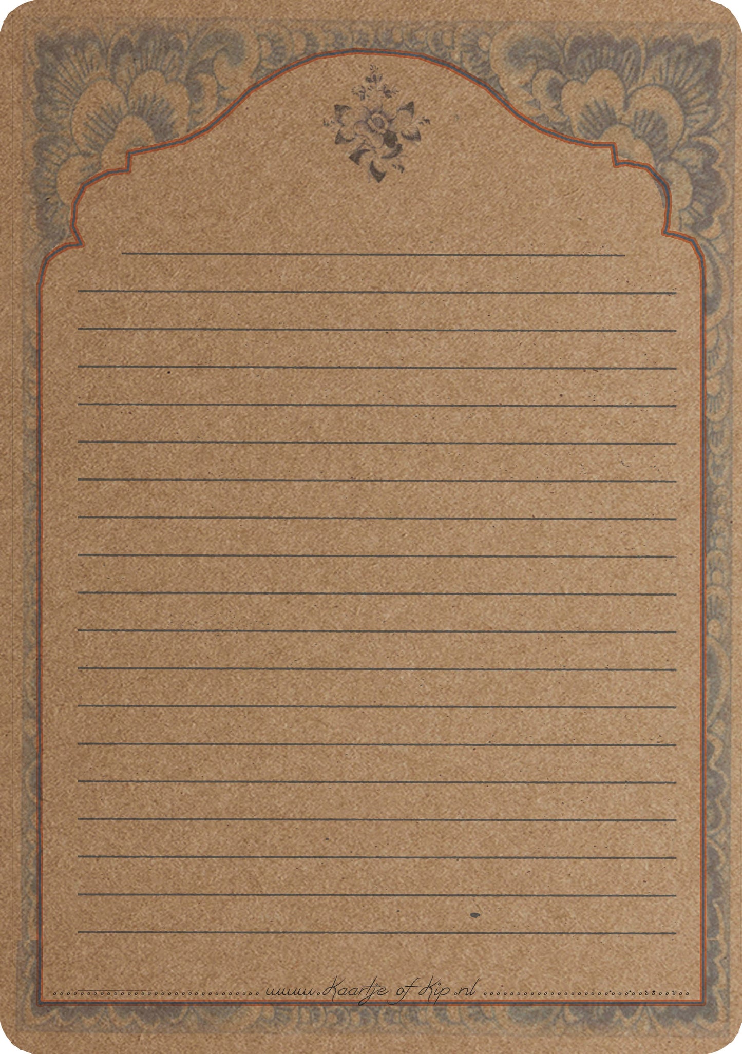 A5 Kraft Prent 'Stinkdiertjes'