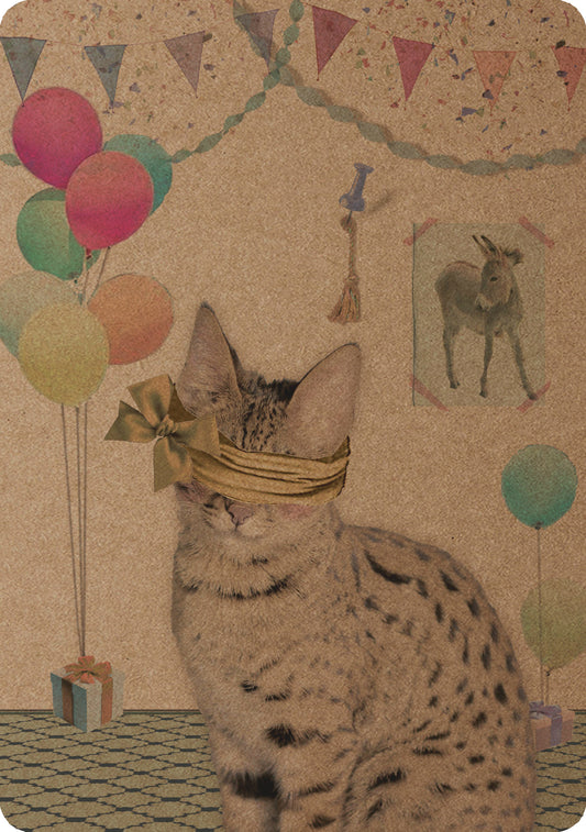 A5 Kraft Prent 'Verrassingsfeest'