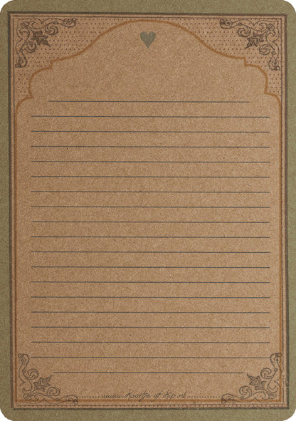 A5 Kraft Prent 'Vossendate'