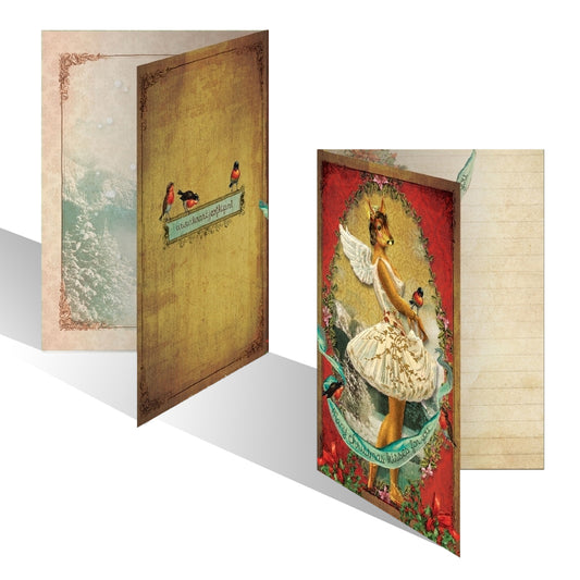 Luxe Kerstkaart 'Angel Deer'