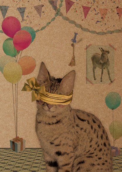 Ansichtkaart Verassingsfeest