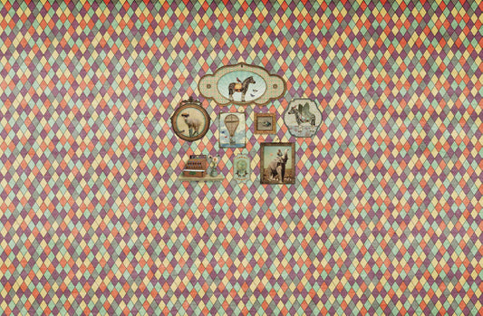 Behang Wieber 'Multi' <427,5 cm breed>