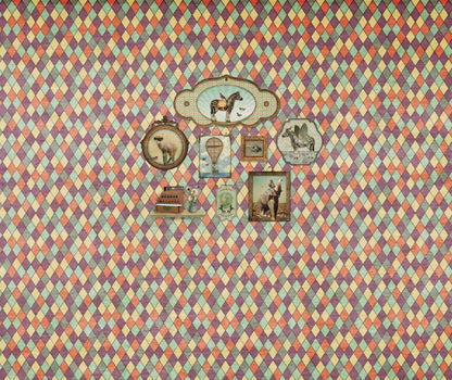 Behang Wieber 'Multi' <332,5 cm breed>