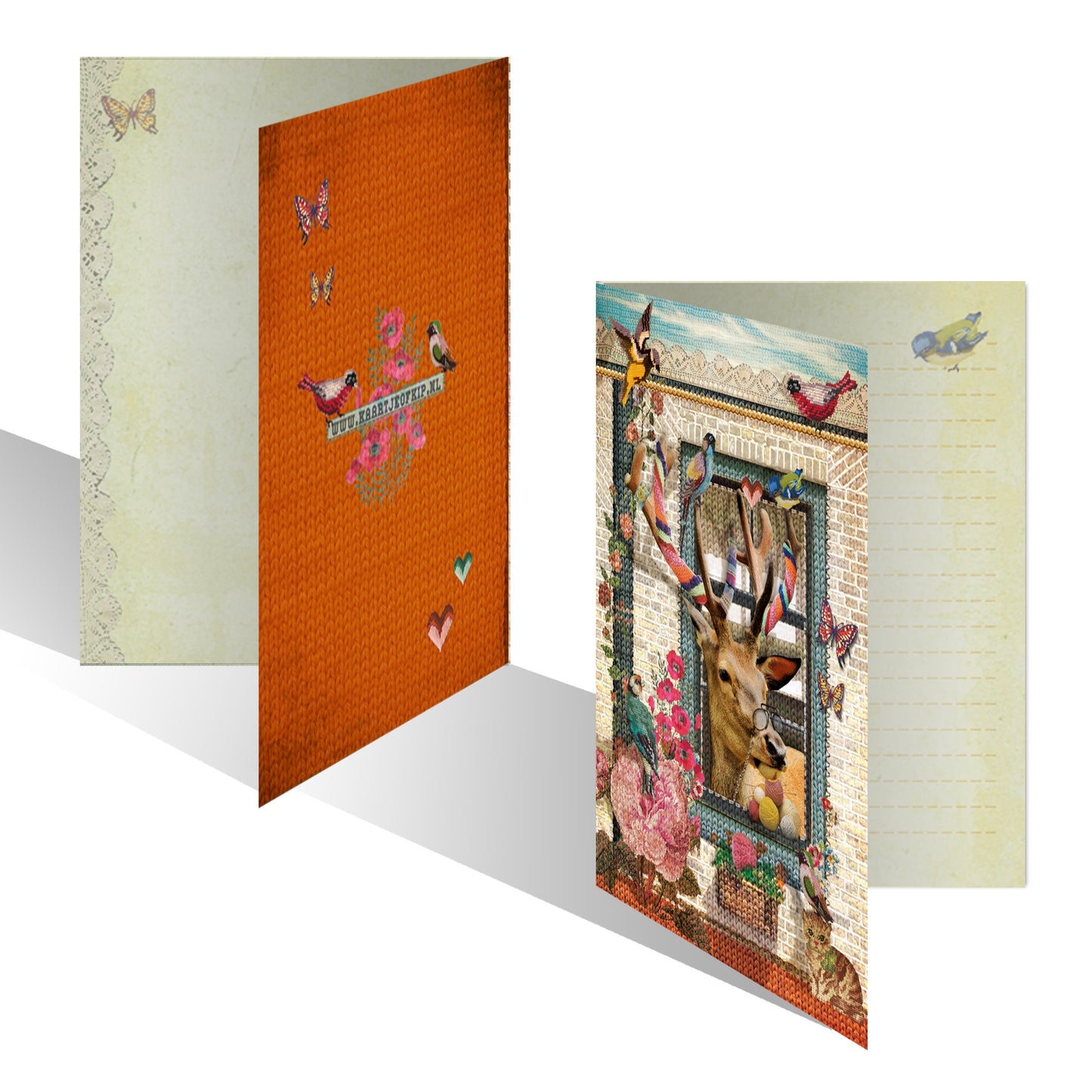 Luxe wenskaart Breihert