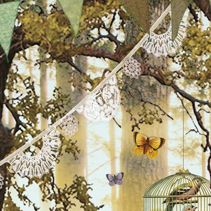 Behang Zebra & Hert <285 cm breed>