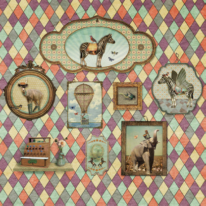 Behang Wieber 'Multi' <427,5 cm breed>