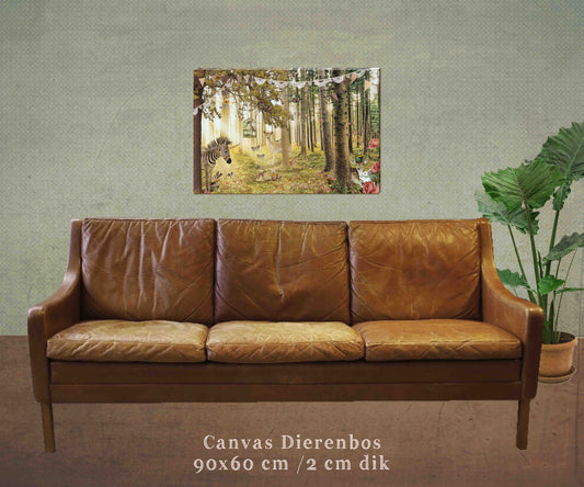 Canvas Dierenbos