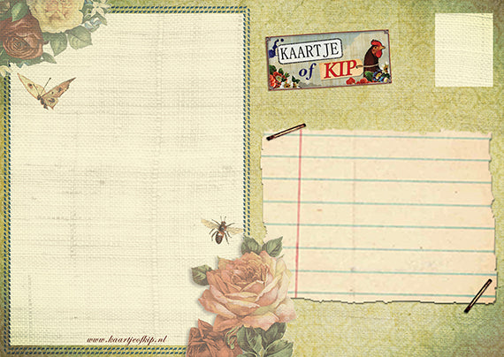 Ansichtkaart Hertjes