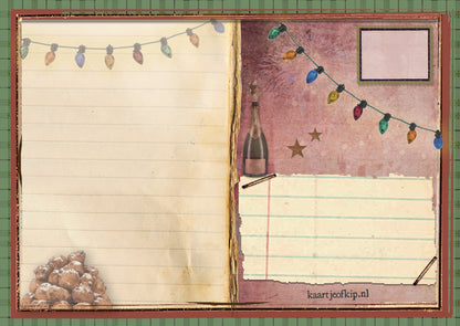 Nieuwjaars Postkaart 'Big'