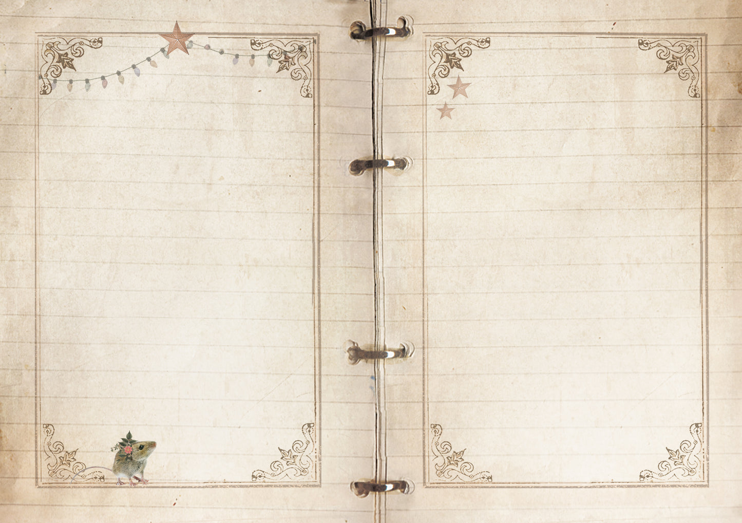 Luxury Christmas Card 'Romantic Christmas Tree'