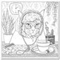 Colouring Card Granny