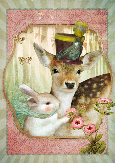 Ansichtkaart Knuffel