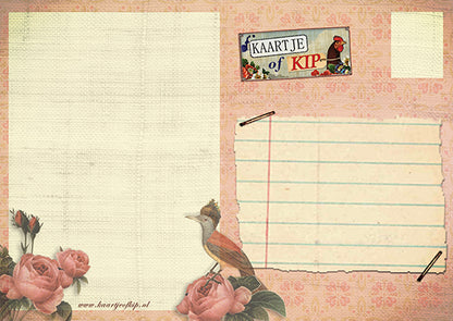 Ansichtkaart Kraagschaap