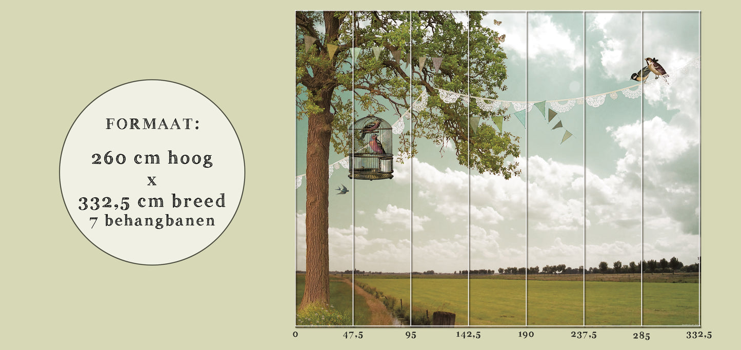 Behang Lentedag <332,5 breed>