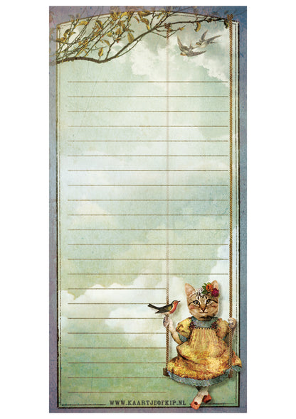 Voordeelset Notitieblokken 'Panda, Poesje & Kikker'