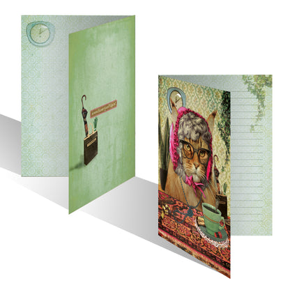 Luxe wenskaart Opoepoes