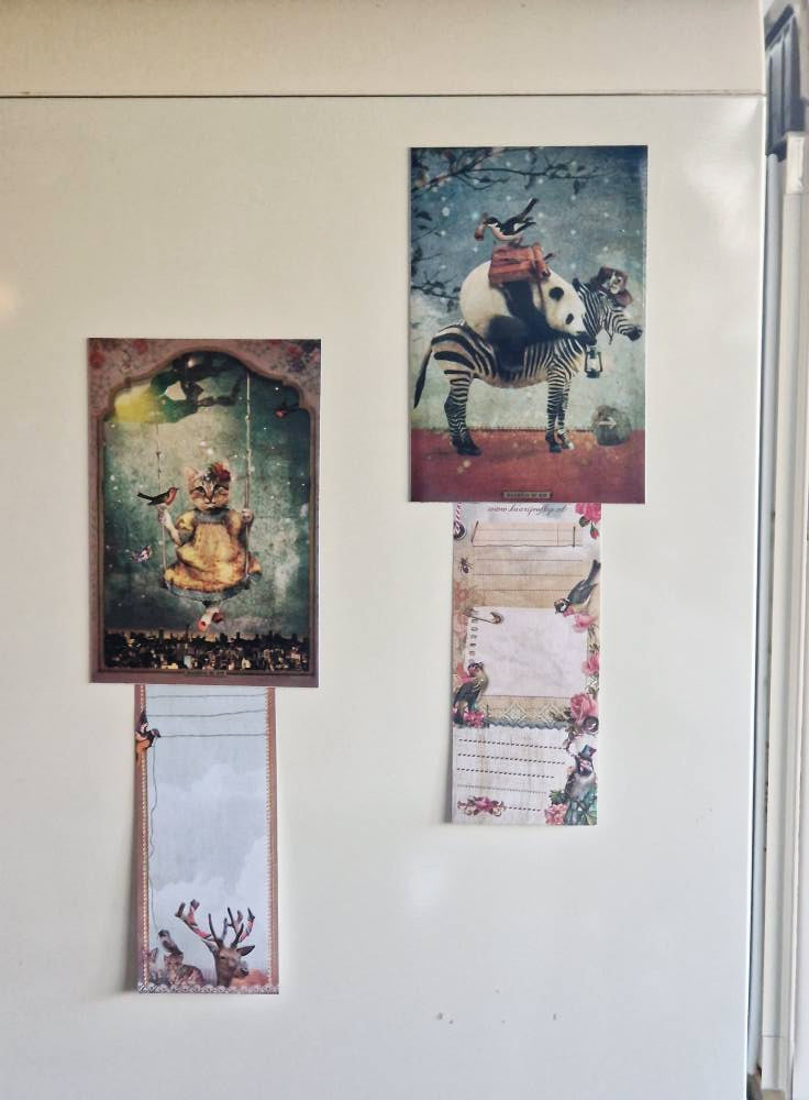 Magneet 10x15 cm "Panda"