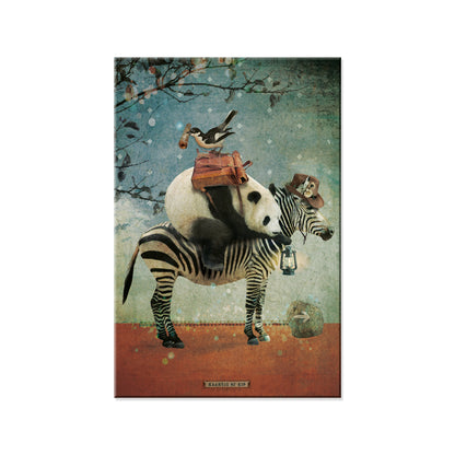 Magneet 10x15 cm "Panda"