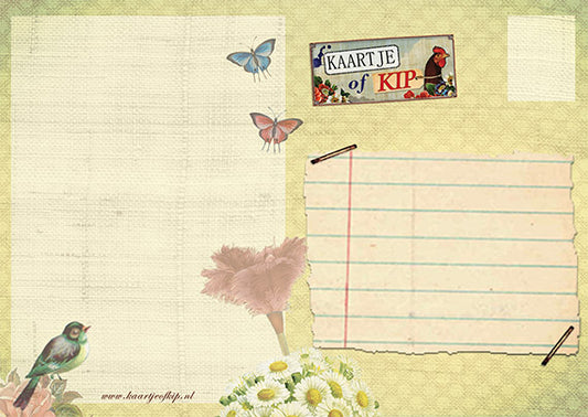 Ansichtkaart Poetshert