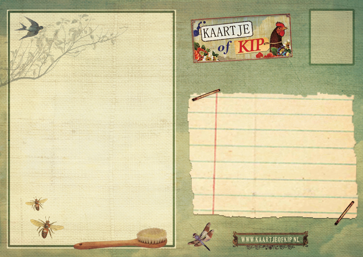 Ansichtkaart Polder Schaapjes