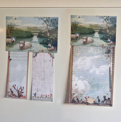 Magneet 10x15 cm "Schapen"